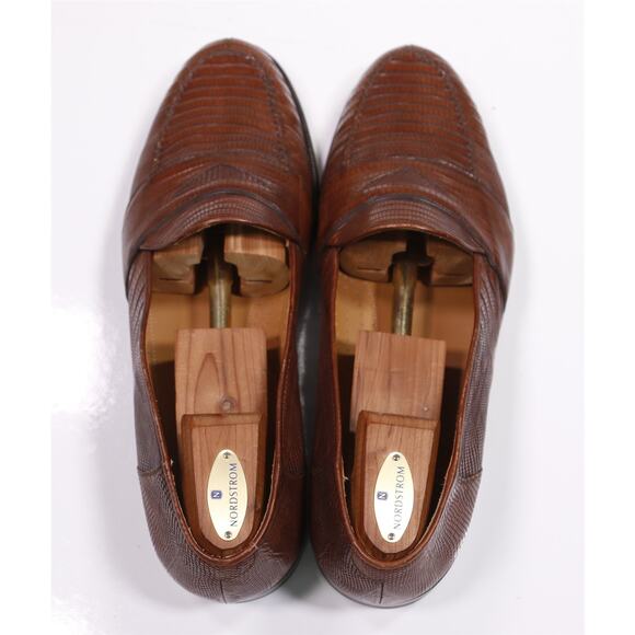 Maus & Hoffman Genuine Lizard Strap Penny Loafers Men\'s US 13 M main image 7